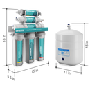 NU Aqua RO System 6 Stage Alkaline Dimensions