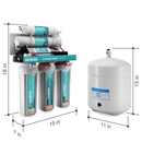 NU Aqua RO System 5 Stage With Pump Dimenisons