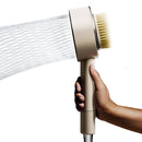 Shower Filter NU Aqua Handheld Filtered Showerhead Taupe Hand