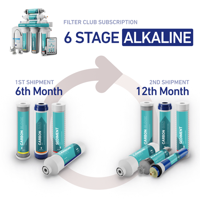 6 Stage Alkaline Subscription