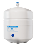 Reverse Osmosis Water Filter NU Aqua Platinum Series 6 Stage UV Ultraviolet 100GPD RO System with Booster Pump - tank close up