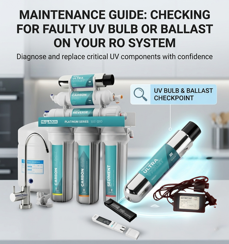 Checking Faulty UV Bulb? Quick RO System Fixes