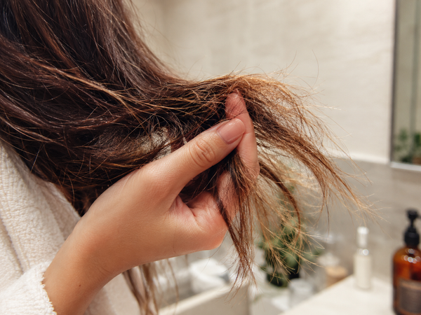Dry skin and dull hair after showering