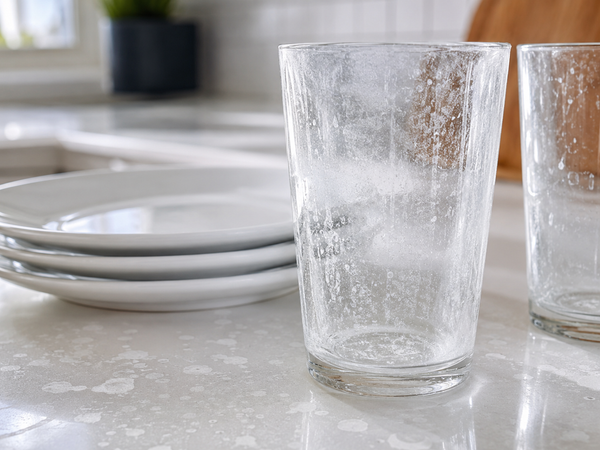 Spots on dishes and cloudy glassware
