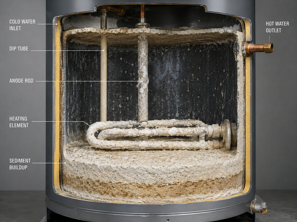 Higher energy bills from your water heater
