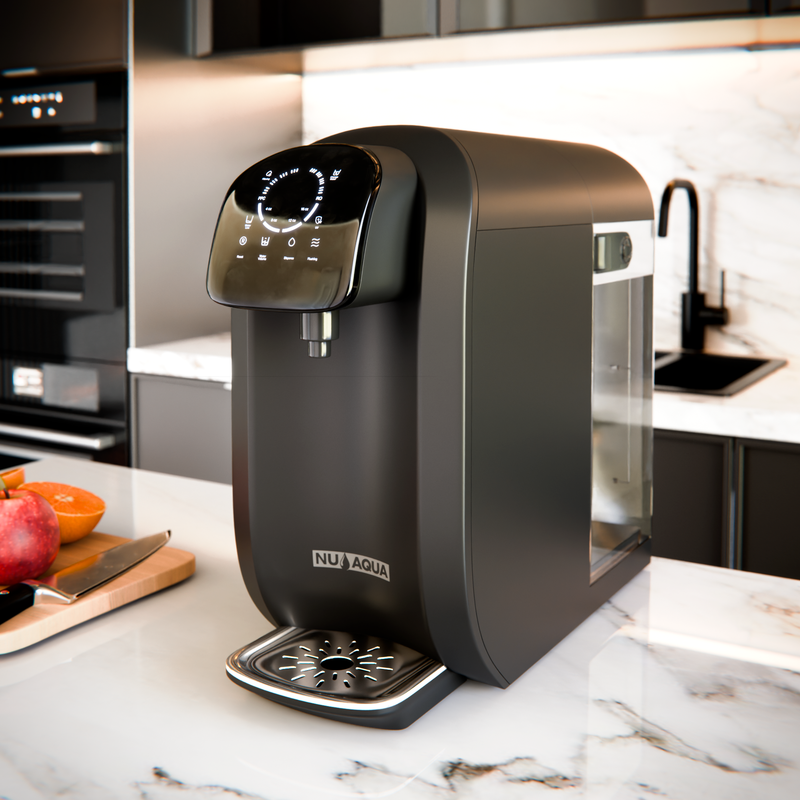 Countertop Reverse Osmosis System NU Aqua CTRO Ambient On Counter