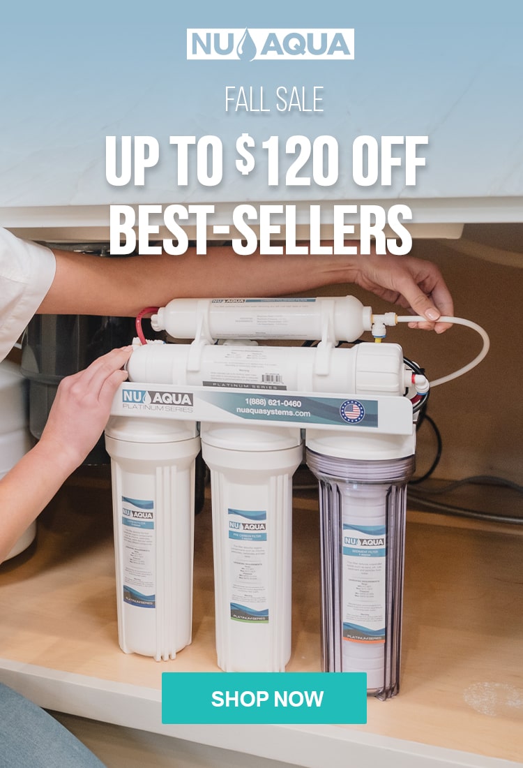 Click here to shop our Fall Sale, with up to $120 off Fall Water Filter Essentials.