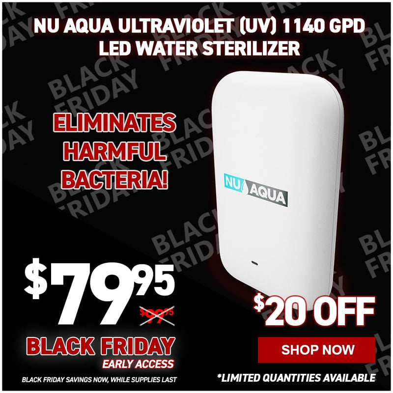 NU Aqua Ultraviolet (UV) 1140 GPD LED Water Sterilizer