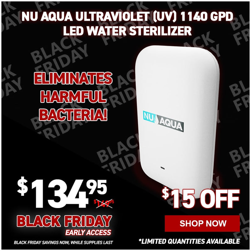 NU Aqua Ultraviolet (UV) 1140 GPD LED Water Sterilizer