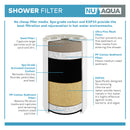 NU Aqua Premium Universal Shower Filter System