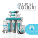 NU Aqua Platinum Series 6 Stage Alkaline 100GPD RO System