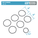 NU Aqua Water Filter System O-Ring Set