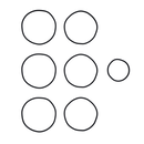 NU Aqua Water Filter System O-Ring Set