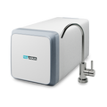 Reverse Osmosis Water Filter NU Aqua Efficiency Series Tankless 600GPD Reverse Osmosis System 2:1 Pure To Waste - front of system next to smart faucet