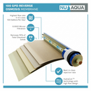 Replacement Filter Set NU Aqua RO Tank Membrane Filter Infograph