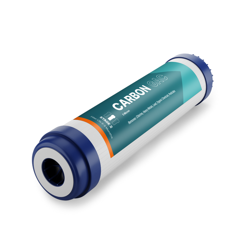 FILTRO CARBON ACTIVADO GRANULAR CON PLATA GAC10S - Yakua Peru