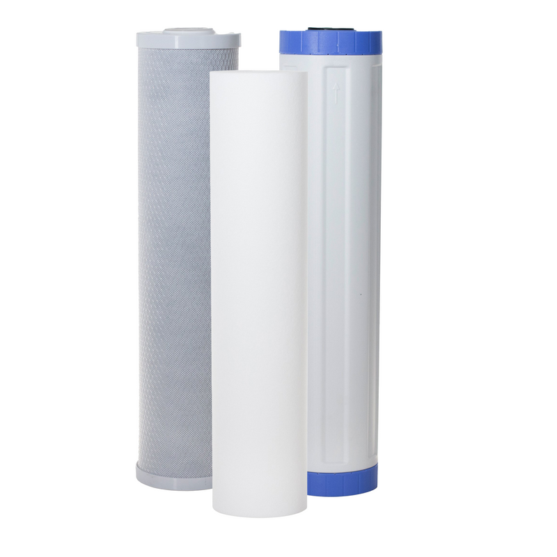 NU Aqua 3 Stage Whole House System Replacement Filter Set