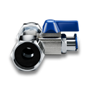 Reverse Osmosis Parts NU Aqua Feed Water Adaptor Side