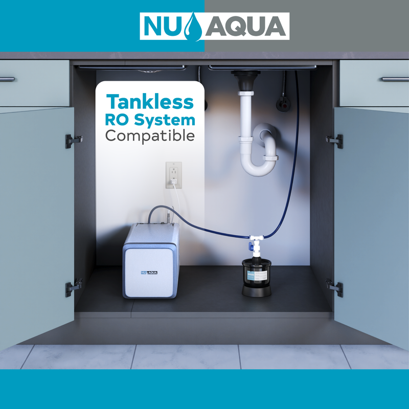 Reverse Osmosis System Parts NUAqua Mini Water Pressure Tank Compatibility Graphic