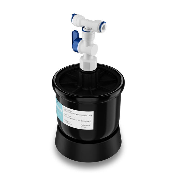 Reverse Osmosis System Parts NUAqua Mini Water Pressure Tank Main