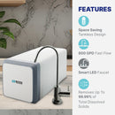NU Aqua Efficiency Series Tankless 800GPD Alkaline Remineralization Reverse Osmosis System 2:1 Pure To Waste