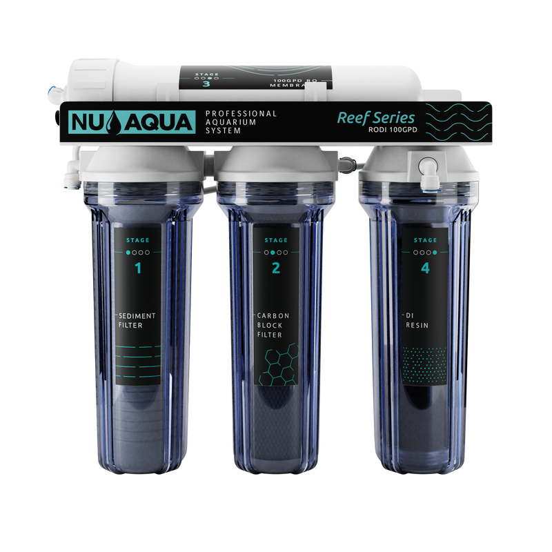 Reverse Osmosis System NU Aqua RODI Front No Tubes