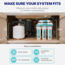 Reverse Osmosis System NU Aqua Tank With Pump 7Stage Install