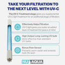 Reverse Osmosis System NU Aqua UV-C Filter Infograph