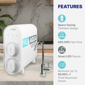 NU Aqua Efficiency Series Tankless 600GPD Reverse Osmosis System 2:1 Pure To Waste