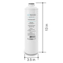 NU Aqua 1/4" Quick Connect High Capacity Inline Alkaline Remineralization Filter