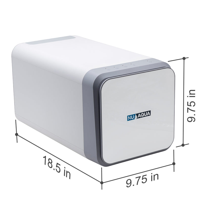 NU Aqua Efficiency Series Tankless 800GPD Reverse Osmosis System 2:1 Pure To Waste