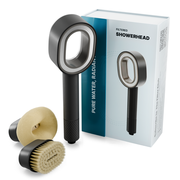 NU Aqua Handheld Filtered Showerhead - Black