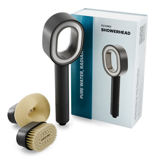 NU Aqua Handheld Filtered Showerhead - Black
