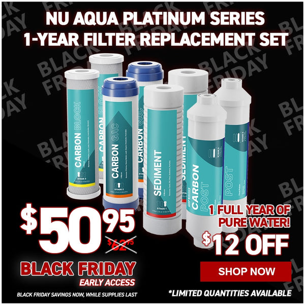 NU Aqua Platinum Series 1-Year Filter Replacement Set