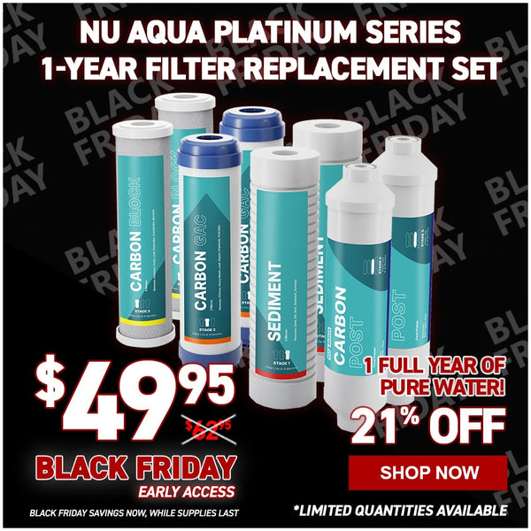 NU Aqua Platinum Series 1-Year Filter Replacement Set