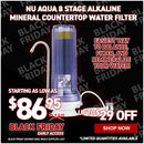 NU Aqua 8 Stage Alkaline Mineral Countertop Water Filter