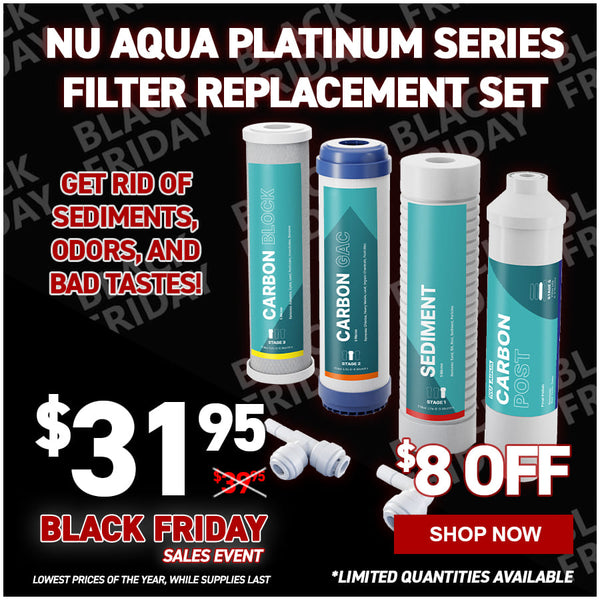 NU Aqua Platinum Series Filter Replacement Set