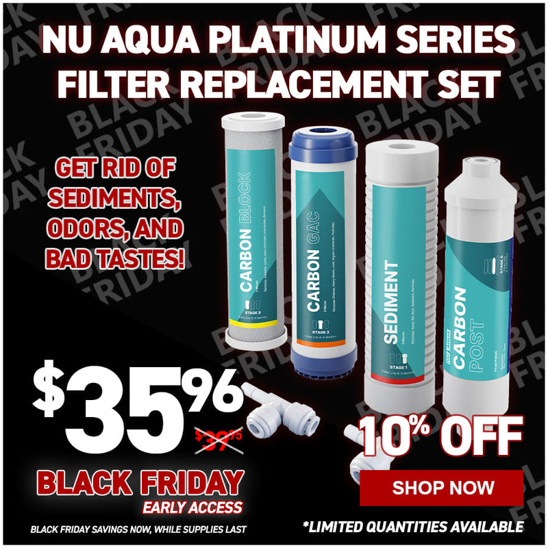 NU Aqua Platinum Series Filter Replacement Set