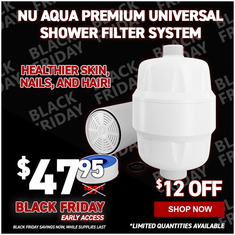 NU Aqua Premium Universal Shower Filter System