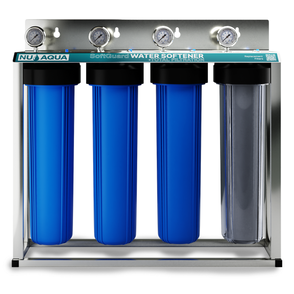 Water Filter NU Aqua Whole House Water Softener Front