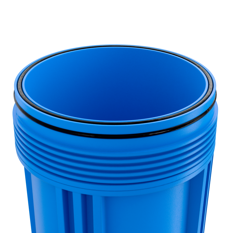 Whole House Filter Replacement NU Aqua Canister Close