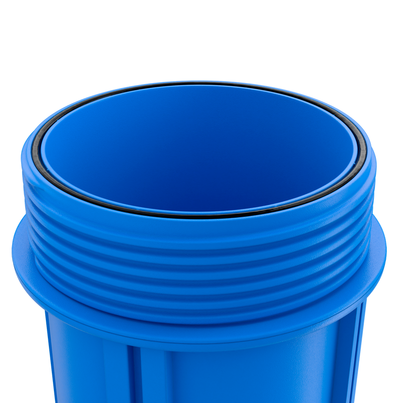 Whole House Filter Replacement NU Aqua Canister Close