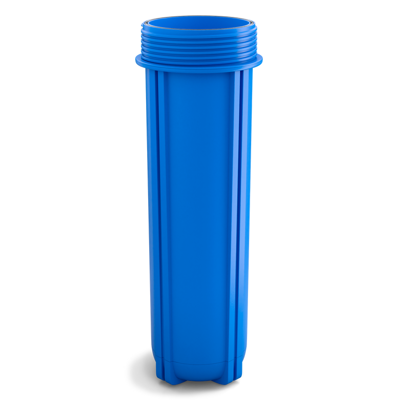 Whole House Filter Replacement NU Aqua Canister Side
