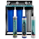Whole House System NU Aqua Heavy Metal Front With Filters