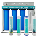 NU Aqua 5 Stage Whole House Salt Free Water Softener + UV Filter System