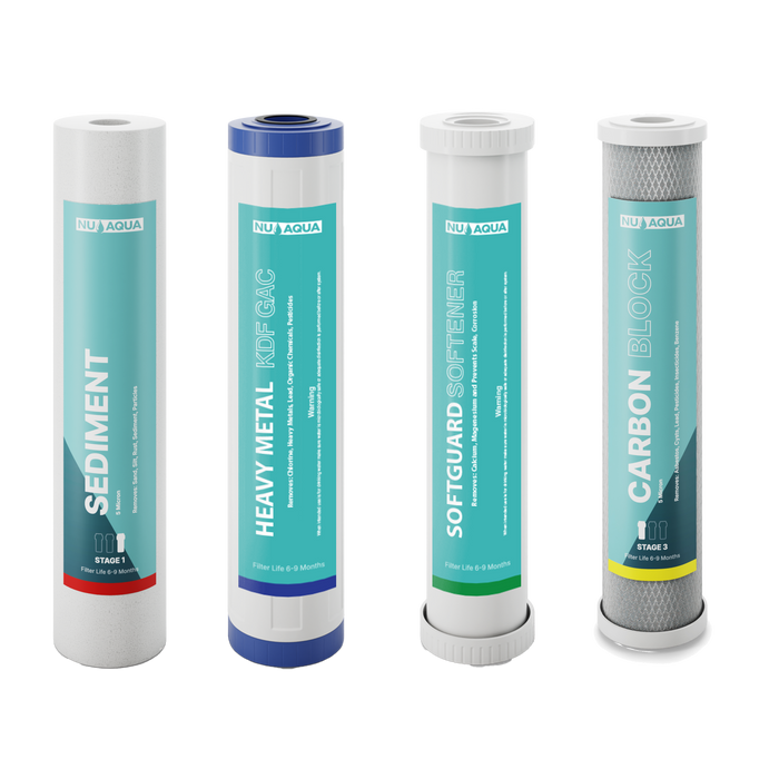 4 Stage Whole House Water Softener Filter Subscription