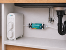 NU Aqua Inline Alkaline Filter – pH Enhancing Mineral Post Filter with Mounting Brackets