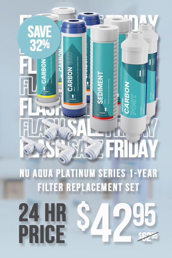 NU Aqua Platinum Series 1-Year Filter Replacement Set