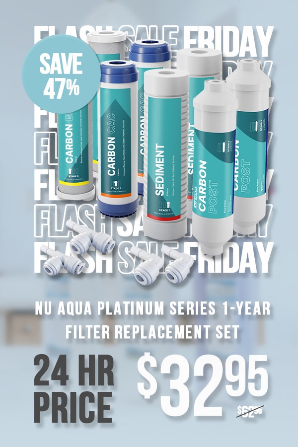 NU Aqua Platinum Series 1-Year Filter Replacement Set