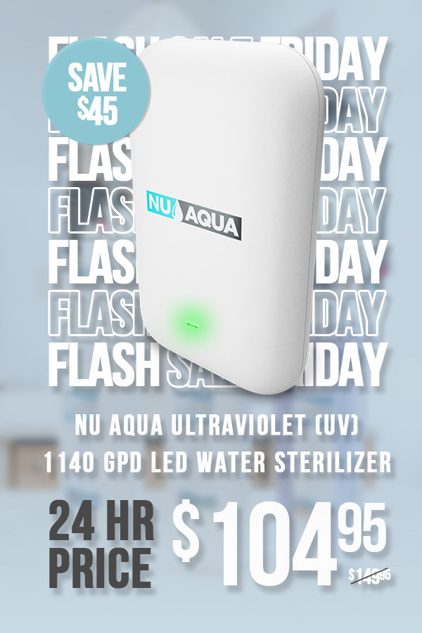NU Aqua Ultraviolet (UV) 1140 GPD LED Water Sterilizer